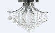 Plafoniera kryształowa Elem Wenecja 5191/4 8C chrom