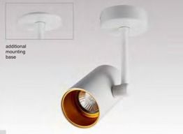 Lampa Ścienna Zuma Line Tori biało- złoty 20014-WH-N