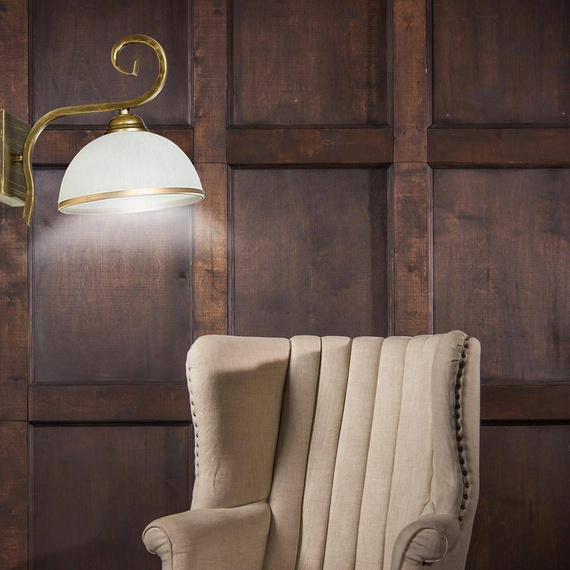 Lampa ścienna WIVARA K1 GOLD złoty (149/K1) - Emibig