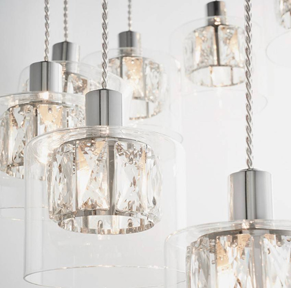 Lampa wisząca Endon 76518 Verina