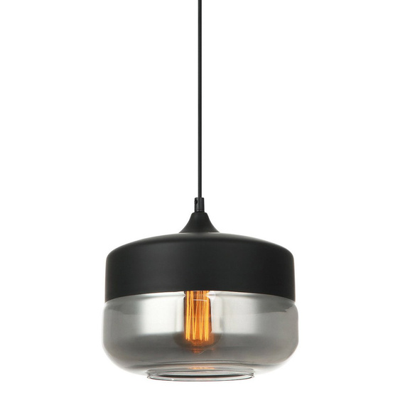 Lampa wisząca Italux Molina MDM-2380/1 BK+SG