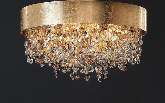 Lampa Sufitowa MASIERO Ola PL6 40 srebrna