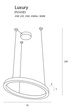 Zwis Maxlight Luxury P0369d