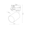 Lampa Do Szynoprzewodu TK Lighting Tracer 4849