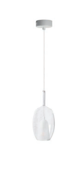 Azzardo Lampa Wisząca Grace Biała AZ6272