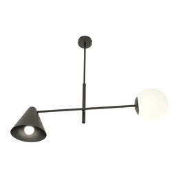Lampa Sufitowa Emibig Hermes 2 Black (1347/2)