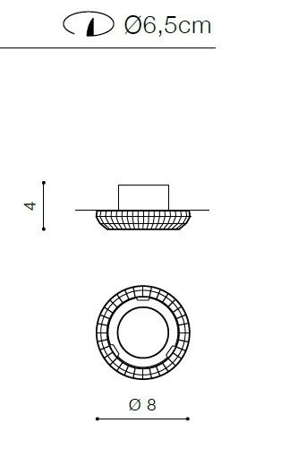 AZzardo Cloe AZ1466 oprawa wpuszczana