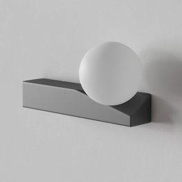 Kinkiet LA173/A1/196 Kvarc Cleoni Czarny