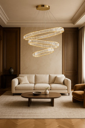 Lampa Wisząca Berella Light Malati 40+60+80 złota BL5604