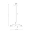 Lampa Wisząca TK Lighting Astra 10711