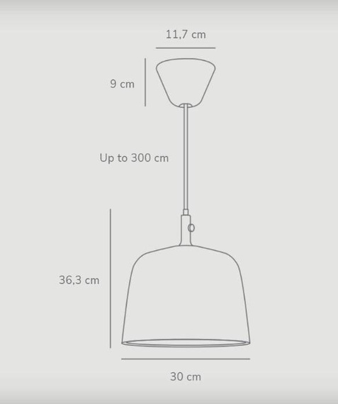 Nordlux 2220123003 Lampa wisząca Norbi 30
