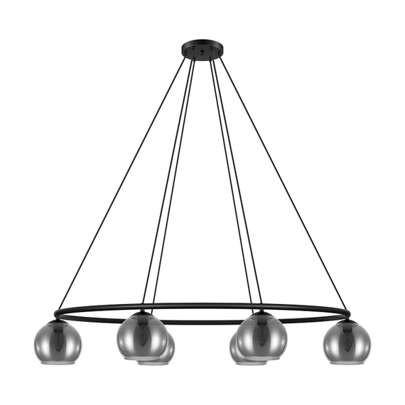 Lampa wisząca okrągła czarna Eglo Daguella