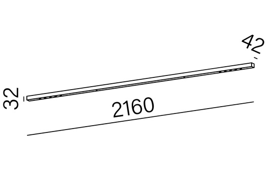 Aqform Mixline Led 40288-M930-W3-00-12 216 cm