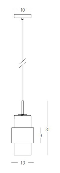 Lampa Wisząca Zambelis 22002