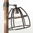 Brilliant Lampa Stojąca Matrix Wood 99136/46