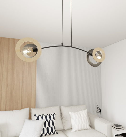 Lampa Wisząca Emibig Skiva 2 Bl (1409/2)