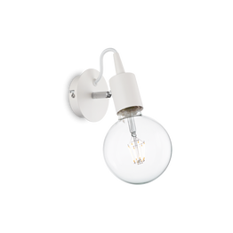 Oprawa Ścienna Ideal Lux Edison Ap1 Bianco 138374