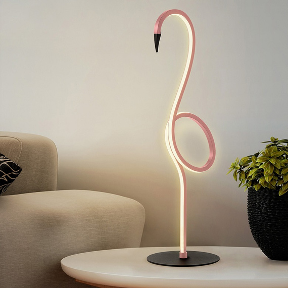 Lampa Stołowa Elstead Lighting Flamingo FLAMINGO-TL-PNK