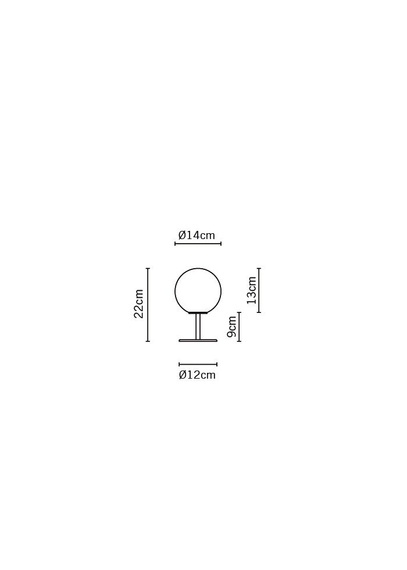 Lampka Fabbian LUMI Sfera F07 B27 01