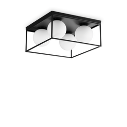 Lampa Sufitowa Ideal Lux Lingotto Pl4 Nero 327860