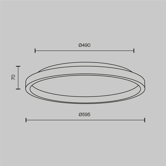 Lampa Sufitowa Maytoni Orign MOD311CL-L40B3K