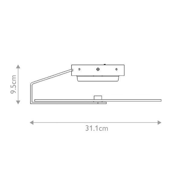 Eurofase Nuvola Plafoniera QN-NUVOLA-F-S-BK