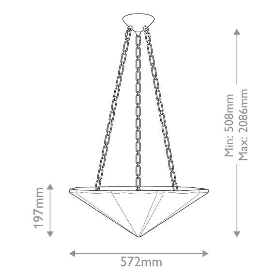 Lampa Wisząca Alora Mood Qn-Martine-P-Wht