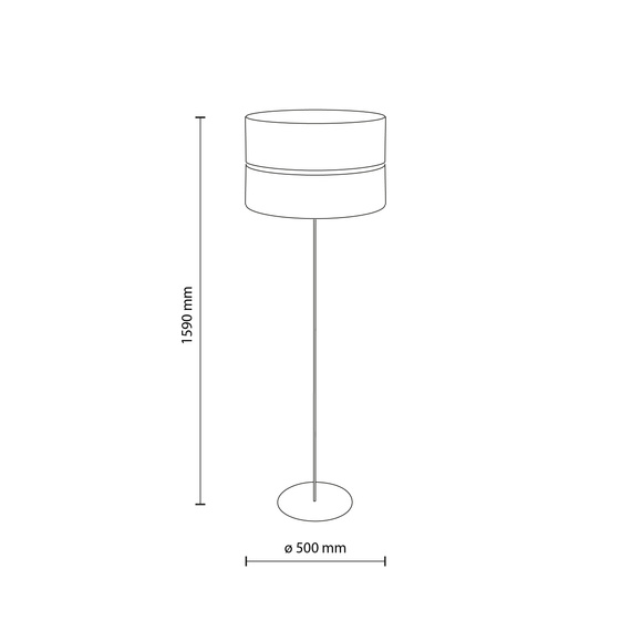Lampa Podłogowa TK Lighting Calma 16181