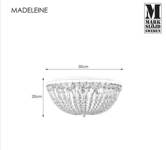 Lampa sufitowa 108055 Markslojd Madeleine