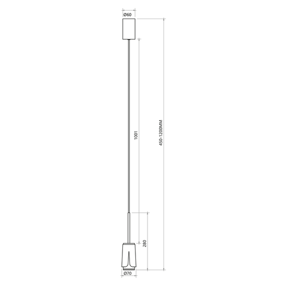 Lampa Wisząca Milagro Flower ML0275 Biały-Chrom