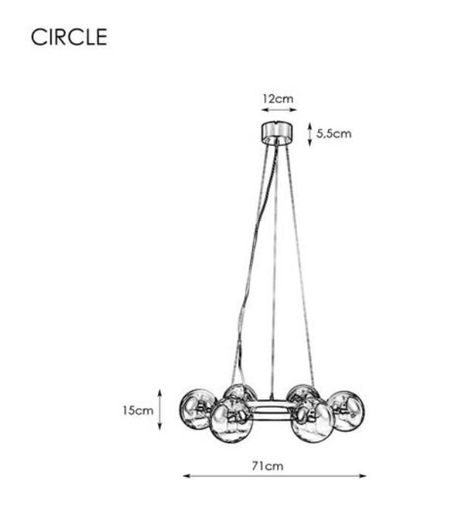 Żyrandol Markslojd Circle 108050