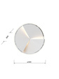 Lampa Ścienna Wofi Trapani 9036-108L