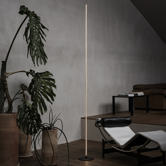 Lampa Podłogowa Ideal Lux Blade Pt Nero 368658