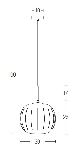 Lampa Wisząca Zambelis 20125