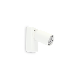 Oprawa Ścienna Ideal Lux Rudy Ap1 Round Bianco 229027