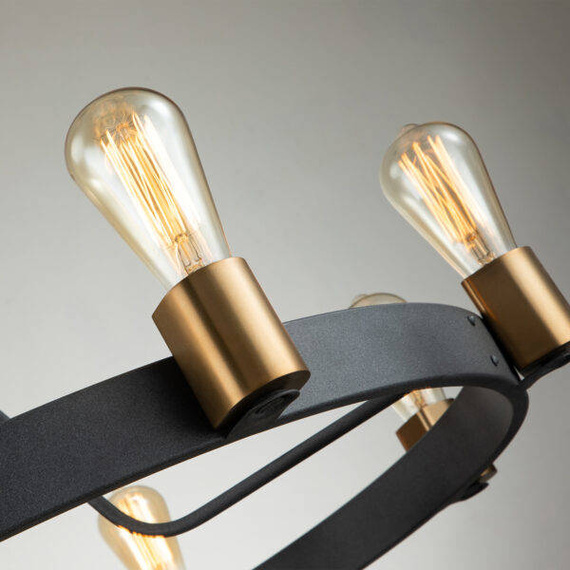 Elstead Lighting QN-SILAS-8P-DZ Silas Zwis