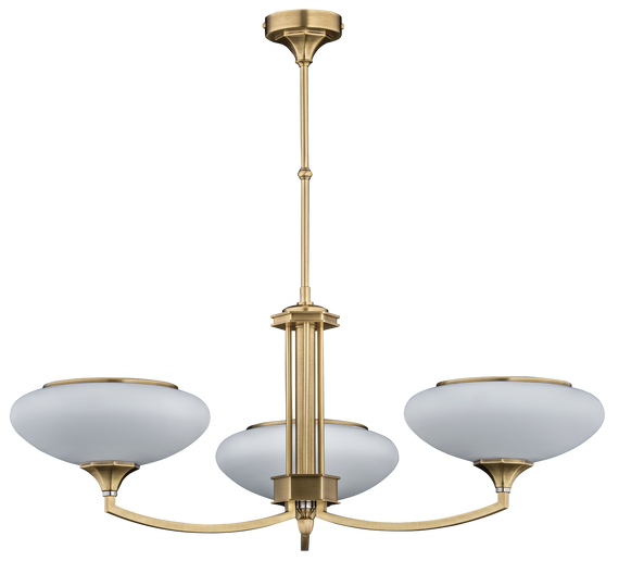 Lampa wisząca Kutek Decor DEC-ZW-3(P) Patyna