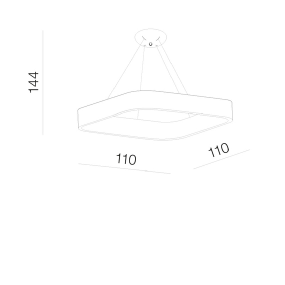 Lampa Wisząca Azzardo Solvent AZ3989