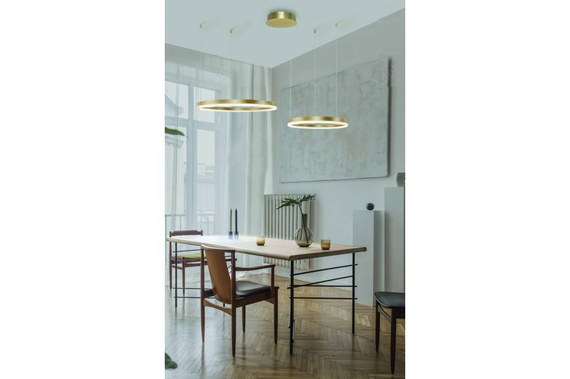 Azzardo Halo 80+60 CCT + REMOTE CONTROL Lampa wisząca AZ4979