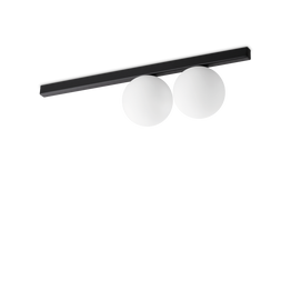Ideal Lux Binomio Pl2 Nero Plafon 310671