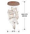 Lampa wisząca Schuller Valos 608428