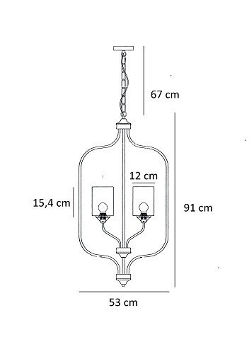 Lampa wisząca Berella Light Moliena