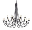 Lampa Wisząca Elstead Carisbrooke 18 black