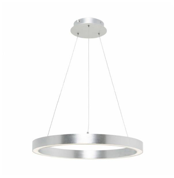 Lampa wisząca Zuma Line Carlo PL200910-600-SL Srebrna