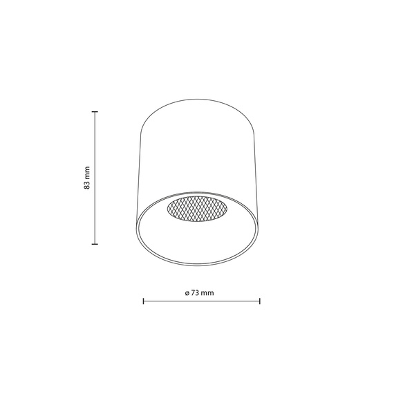 TK Lighting Blaze 18141 Plafon