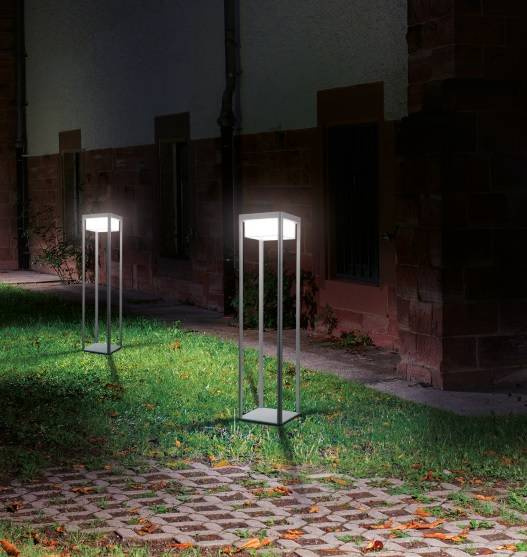 Maytoni Baker Street O021FL-L10B3K Lampa Stojąca Ogrodowa w kolorze czarnym