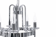 Lampa zwieszana Chromowy Berella Light Erno 5 BL0738