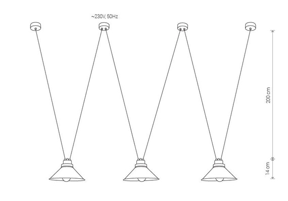 Lampa wisząca Nowodvorski Perm 9146