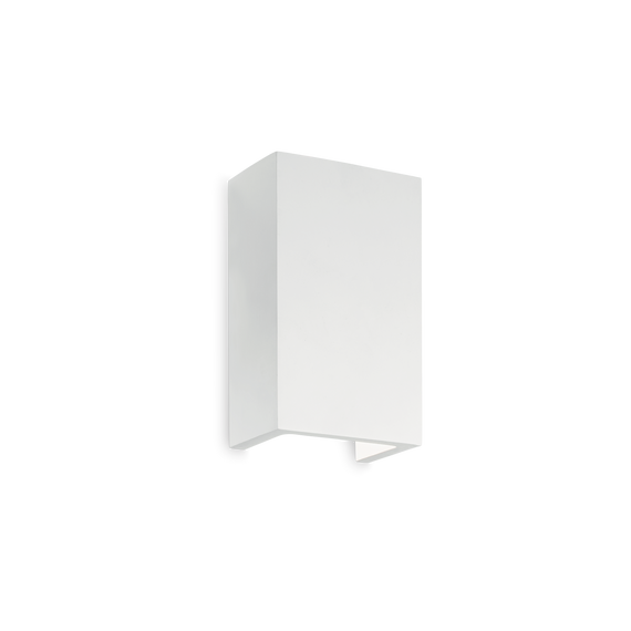 Lampa ścienna Ideal Lux Flash Gesso AP1 High