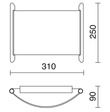 Lampa ścienna Espiga 693A-L0112A-35 Novolux Exo 